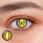 Halloween LizardEyeBrown Farbige Kontaktlinsen